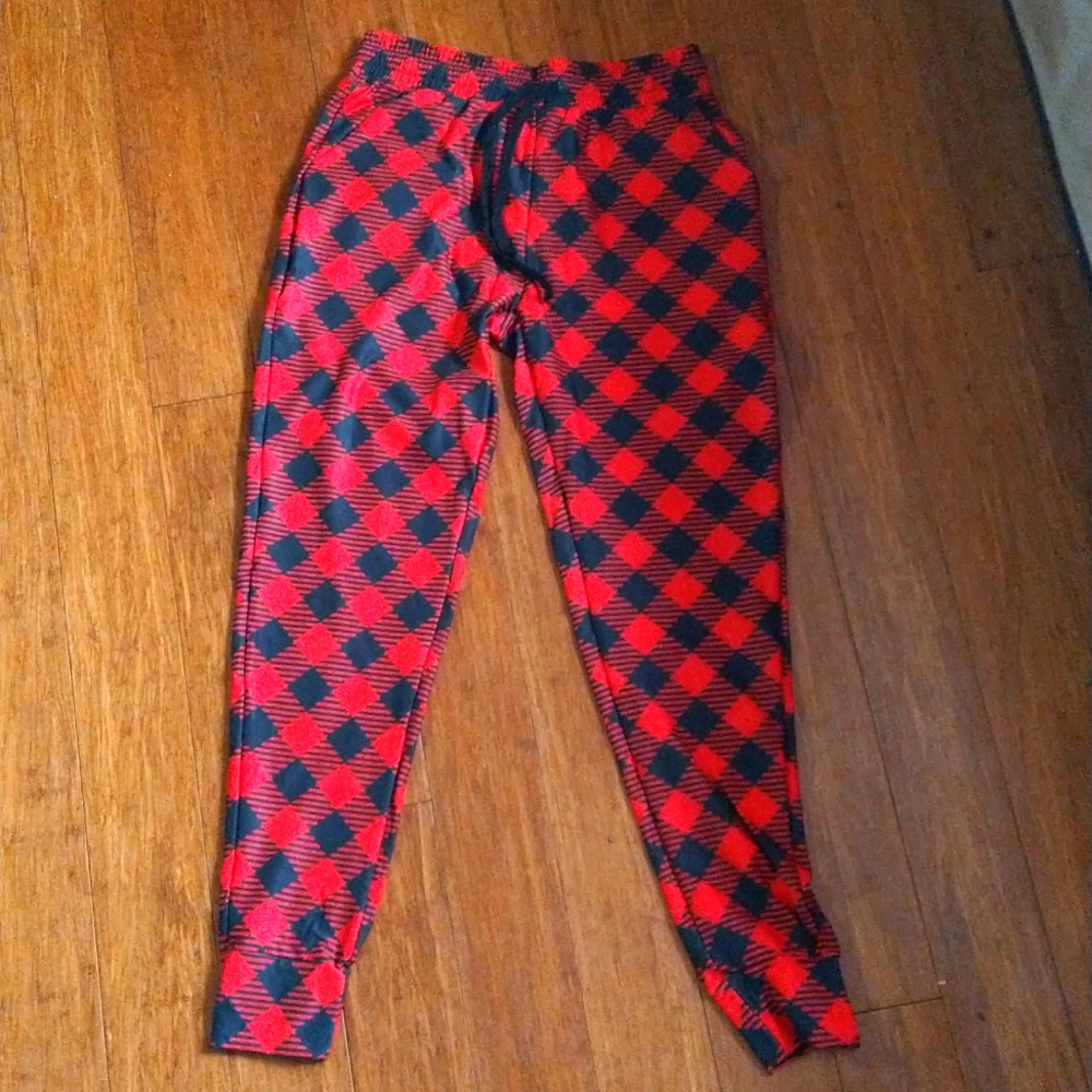 Unisex Buffalo Plaid Joggers